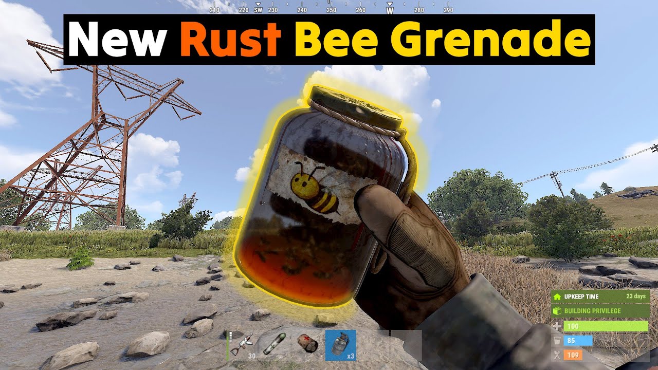 New Rust Bee Grenade