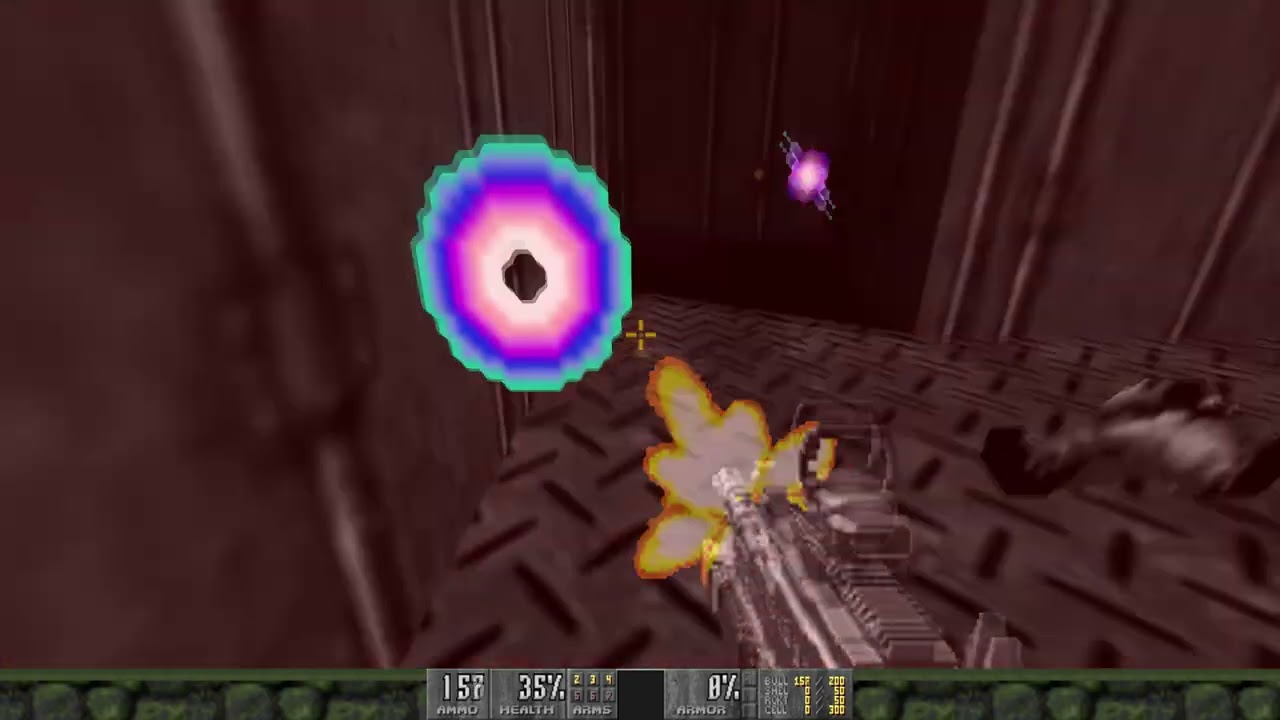 Testing a mod for Doom II - We Are UNIT - A Doctor Who Total Conversion (MAPs 1 - 3)