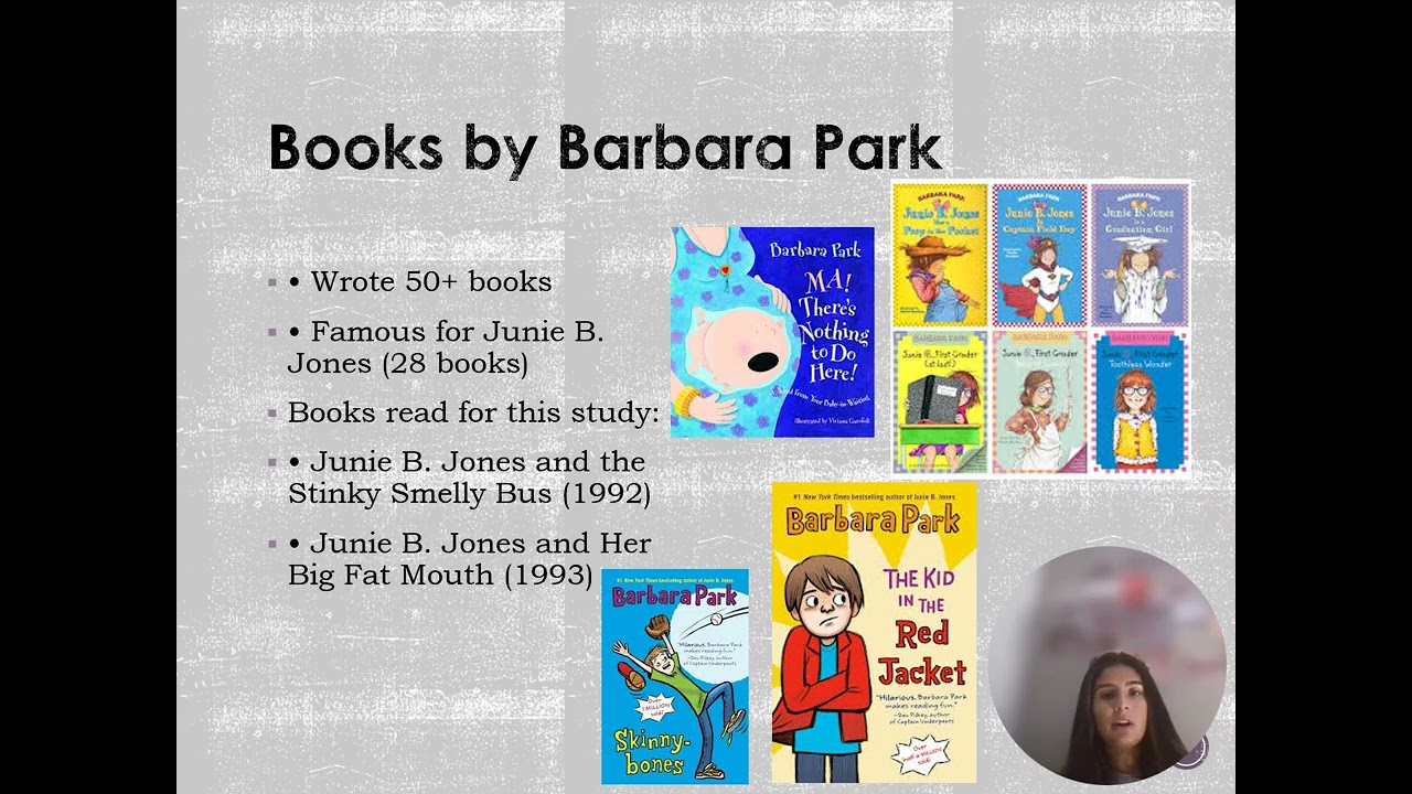 Barbara Park Author Study