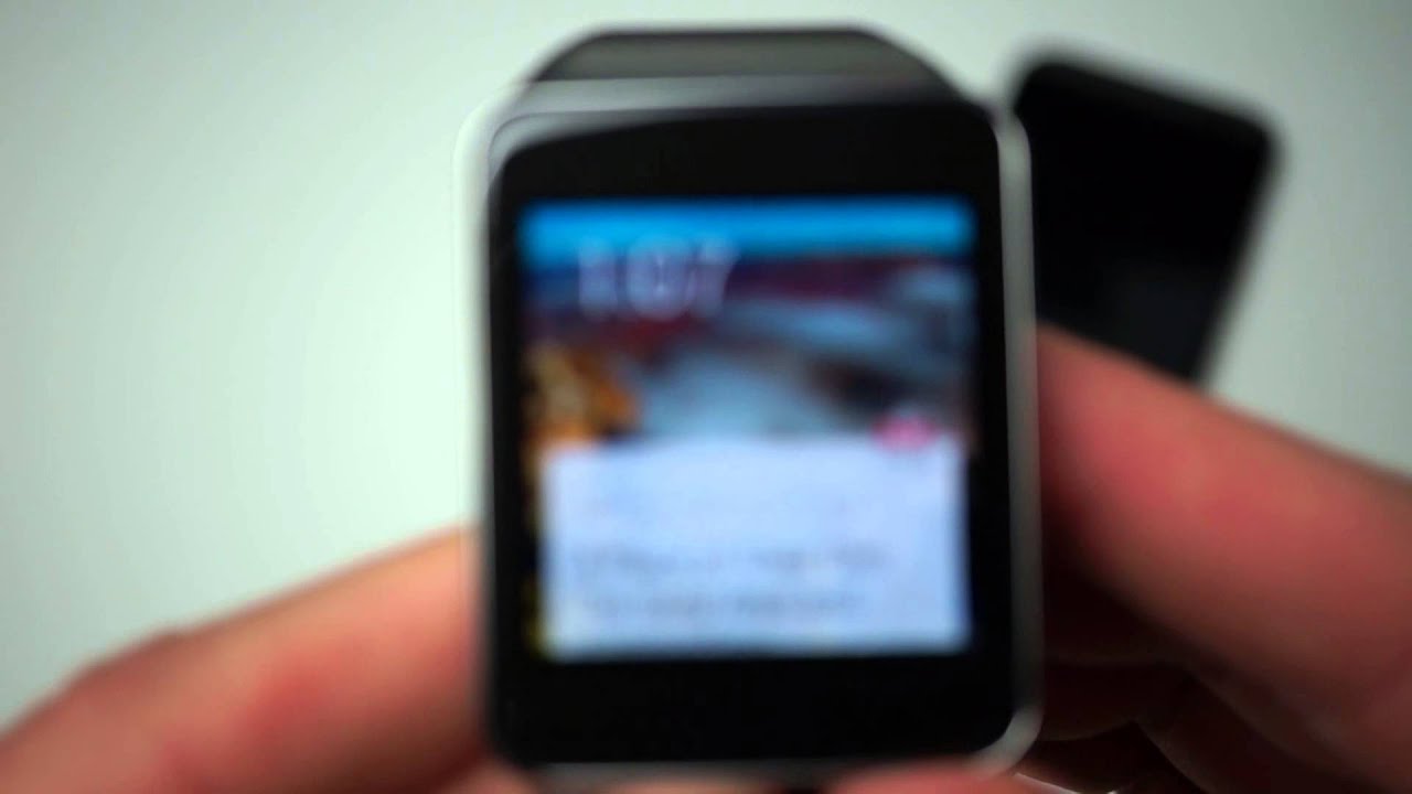Samsung Gear Live and Android Wear Walkthrough