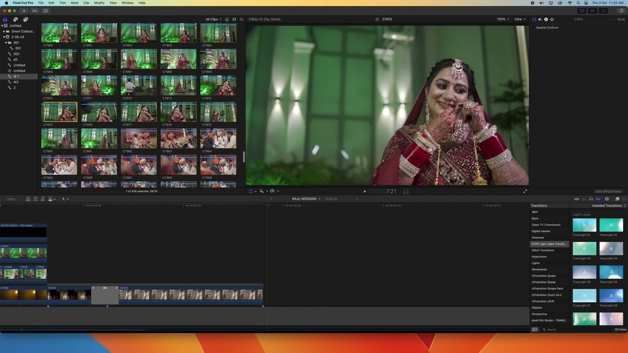FINAL CUT PRO ll TEASER EDIT ll  TUTORIAL ll Wedding 2024