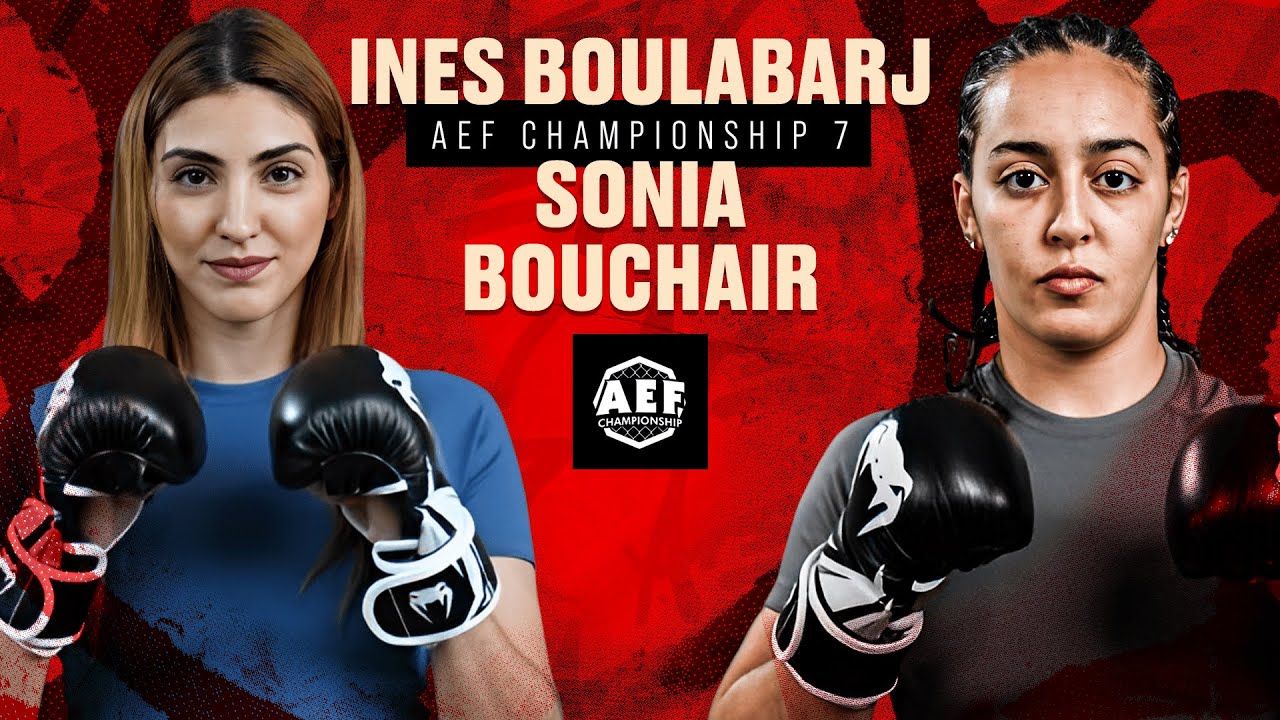 Inès Boulabarj vs Sonia Bouchaïr | AEF7 | MMA