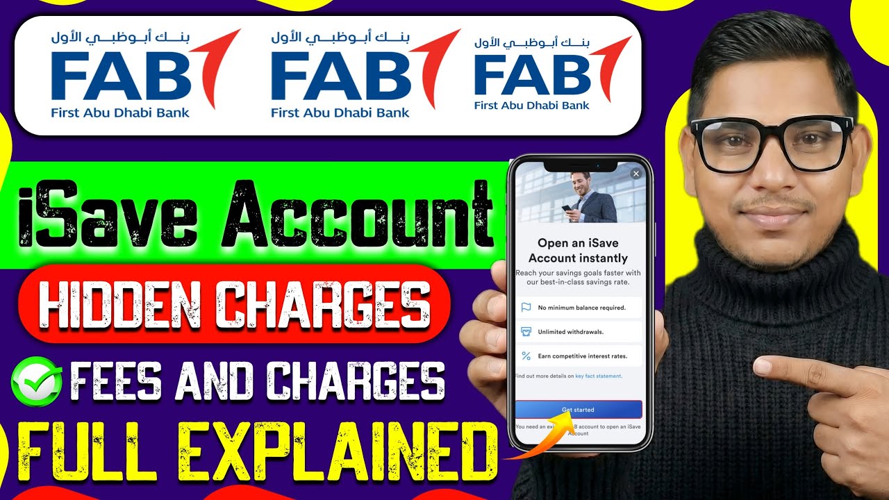 FAB Bank iSave Zero Balance Account Fees & Charges | Full Review 2026