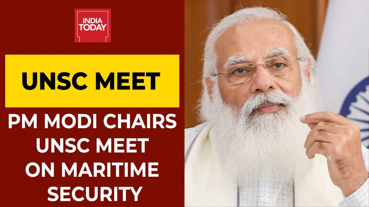 Prime Minister Narendra Modi Addresses UNSC Meet On Maritime Security| Breaking News