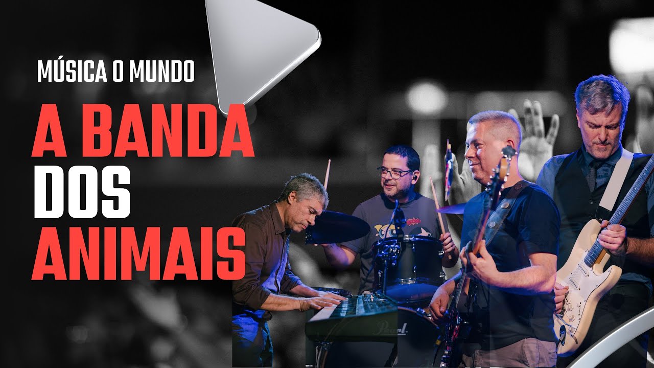 O Mundo ao vivo no Red Star Studio, dia do Rock.