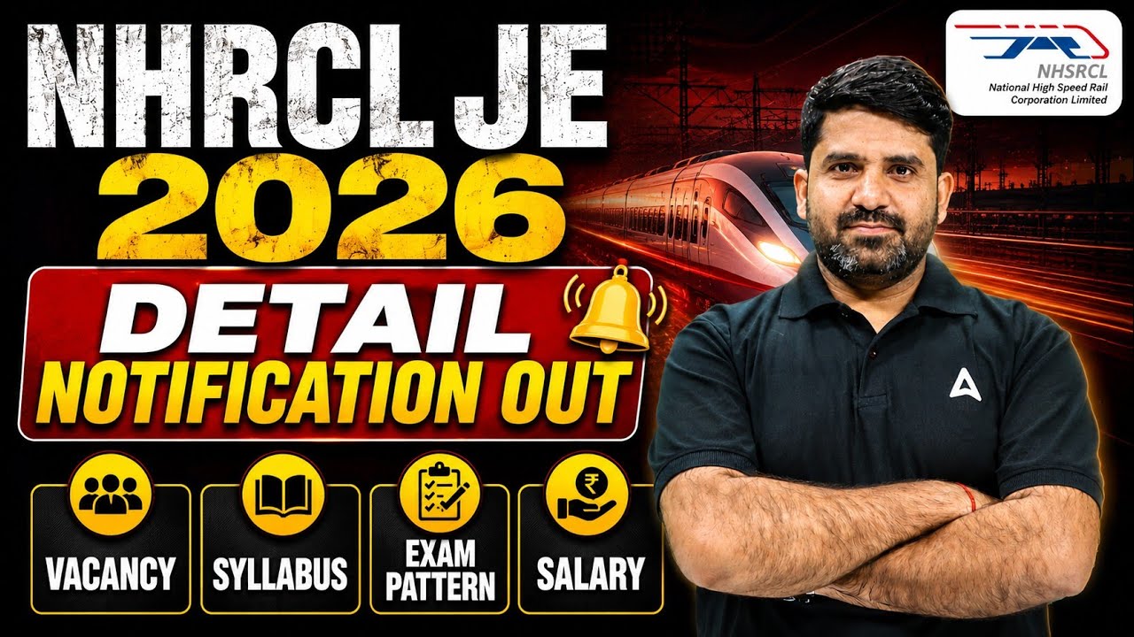 NHRCL JE 2026 Detailed Notification Out | Vacancy, Syllabus, Exam Pattern & Salary