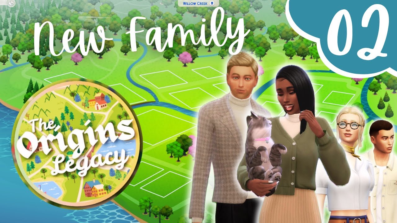 MY CAT IS MORE SOCIAL THAN I AM || SIMS 4 ORIGIN LEGACY CHALLENGE