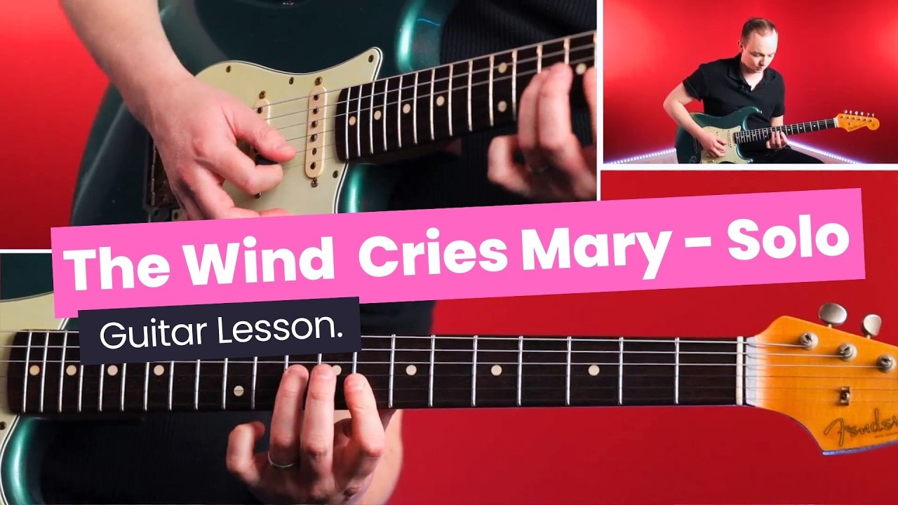 How To Play The Wind Cries Mary Solo - Jimi Hendrix Guitar Lesson