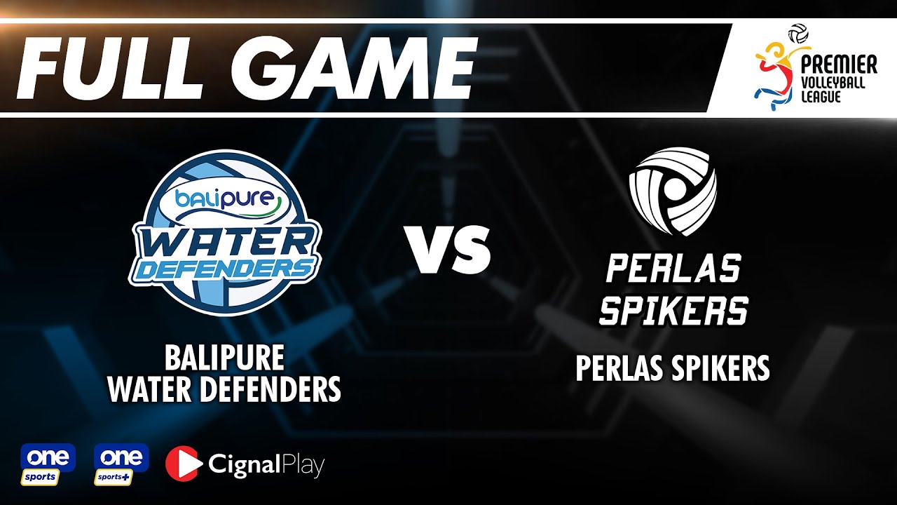 2021 PVL OPEN CONFERENCE | BALIPURE WATER DEFENDERS vs PERLAS SPIKERS | AUGUST 07, 2021