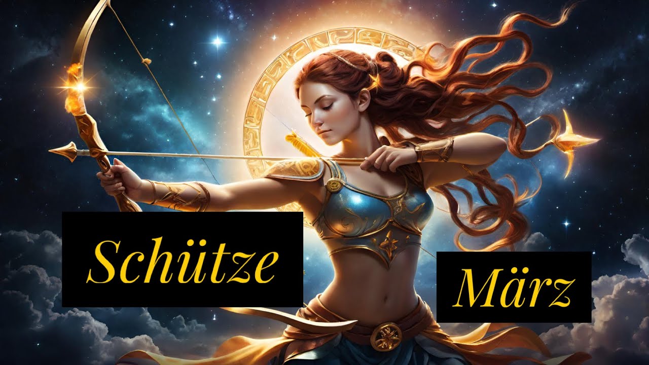 Schütze ♐️ März. Die Chance, dein Glück zu machen. Übernimm die Verantwortung und geh in Führung!
