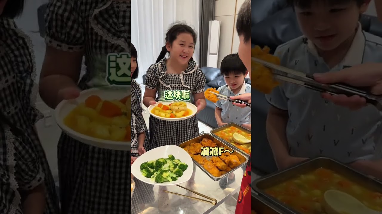 七个佩奇厨师长系列 老大#人类高质量暑假#暑假快乐育儿日记#美食#奶爸#人类幼崽