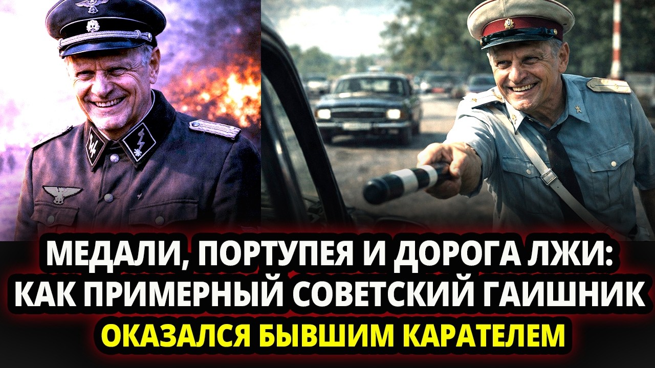 МЕДАЛИ, ПОРТУПЕЯ И ДОРОГА ЛЖИ: КАК  СОВЕТСКИЙ ГАИШНИК ОКАЗАЛСЯ ПОЛИЦАЕМ-ПАЛАЧОМ И БЫЛ РАЗОБЛАЧЁН