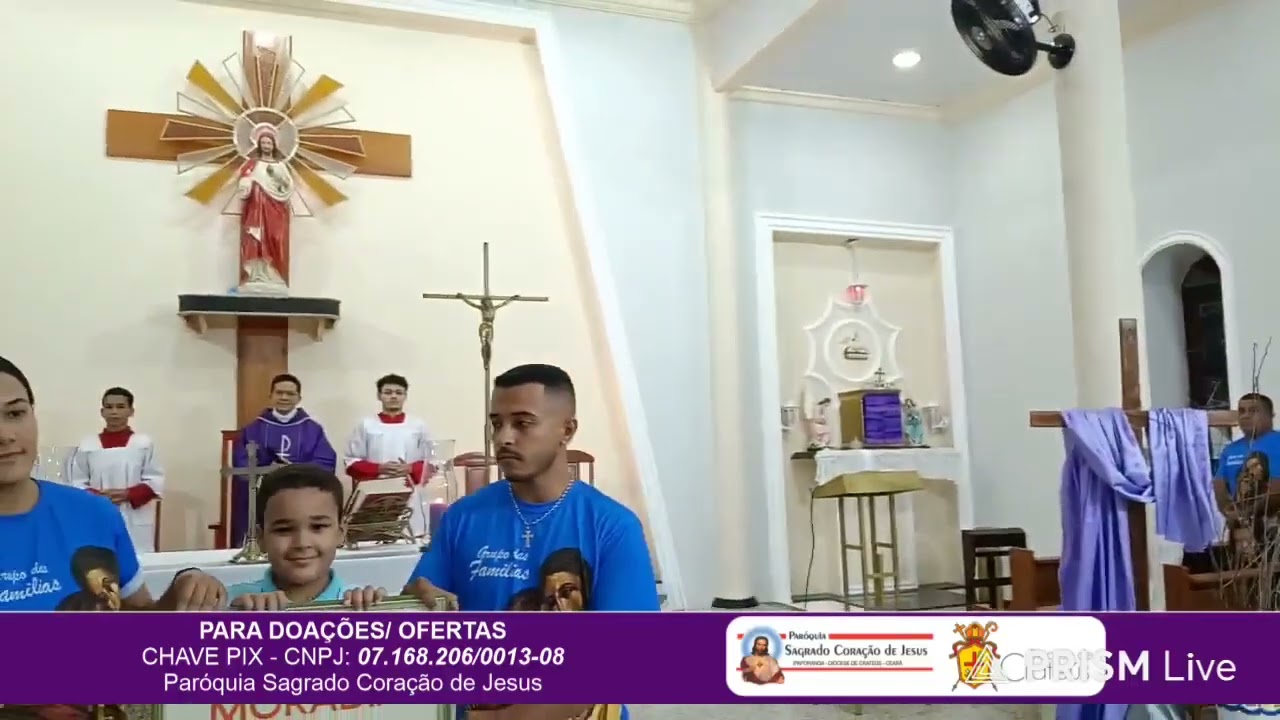 SANTA MISSA - 1º DOMINGO DA QUARESMA - NOITE