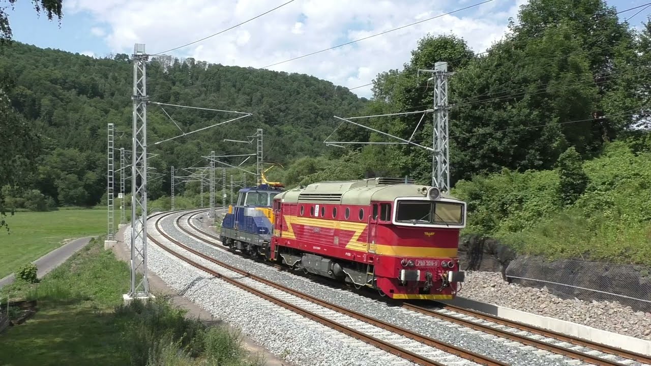 Vlaky Bezpráví - 19.7.2023 / Trains in Czech Republic