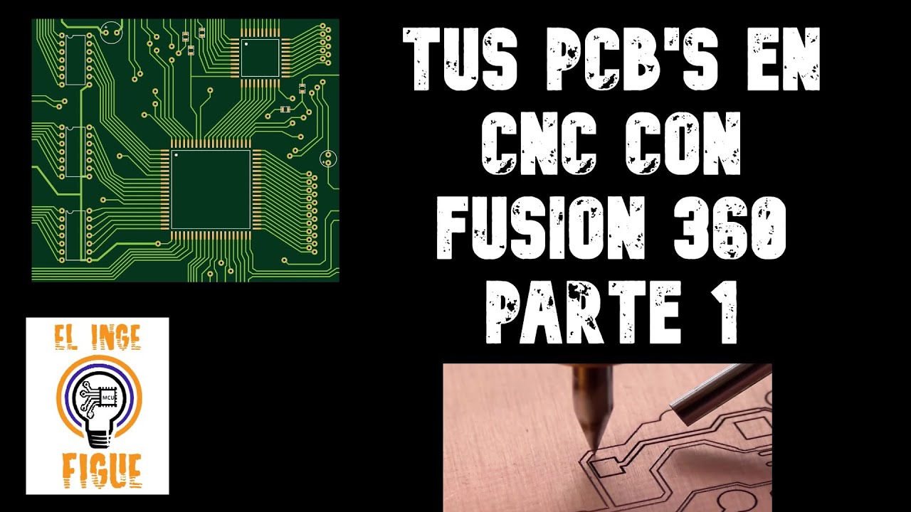 BASICO Mecanizado CNC de PCB en Fusion 360