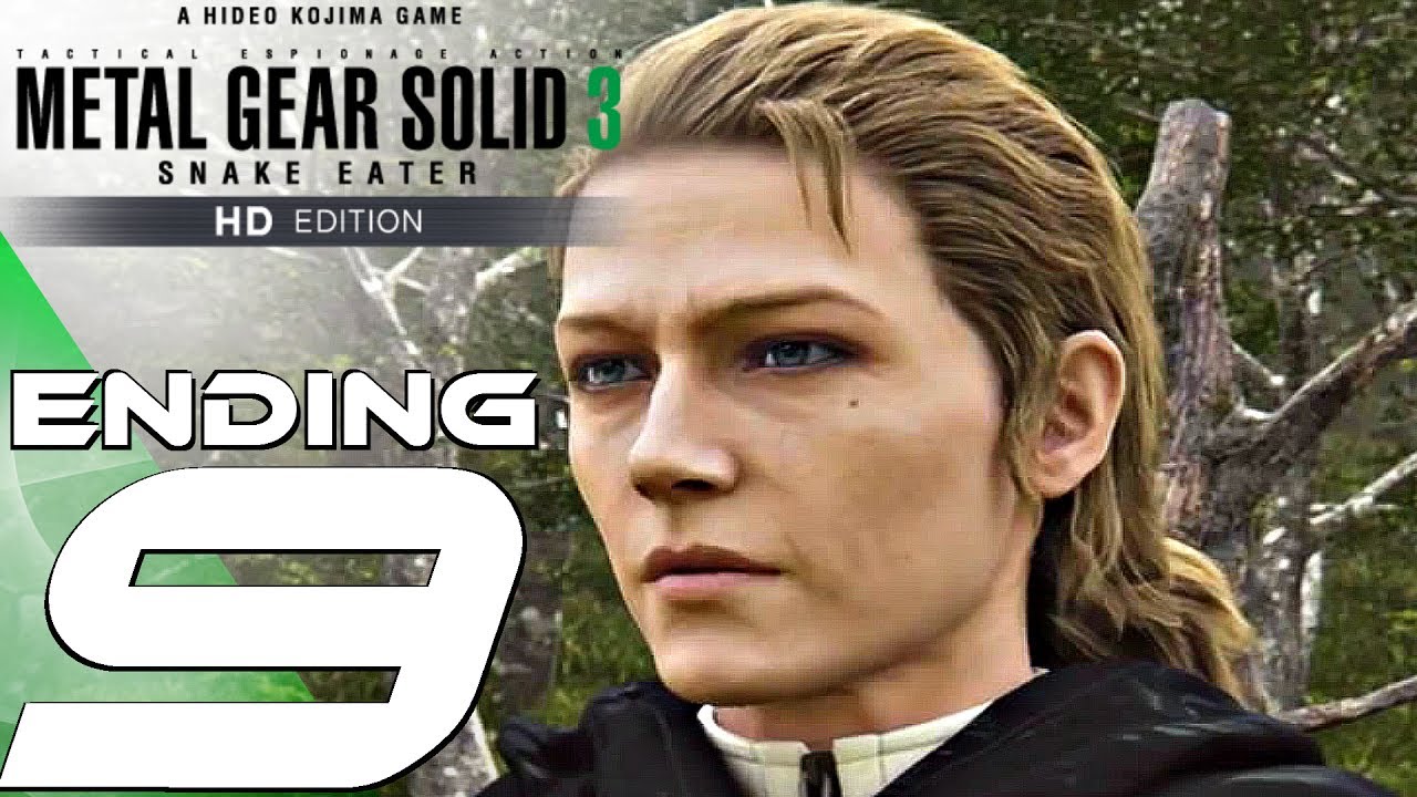 Metal Gear Solid 3 HD - Gameplay Walkthrough Part 9 - The Boss Fight & Ending