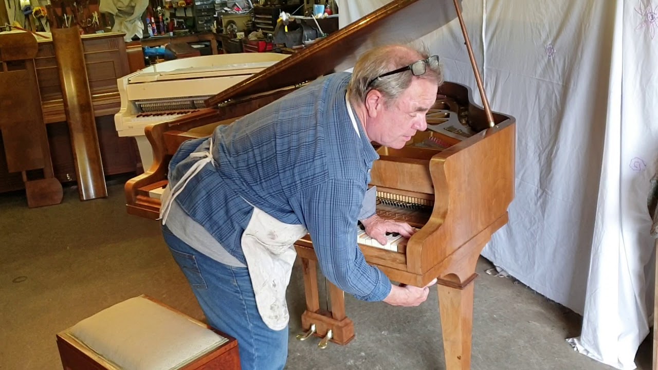 Brinsmead Grand Piano in Walnut Case Inc. local delivery (South Devon)