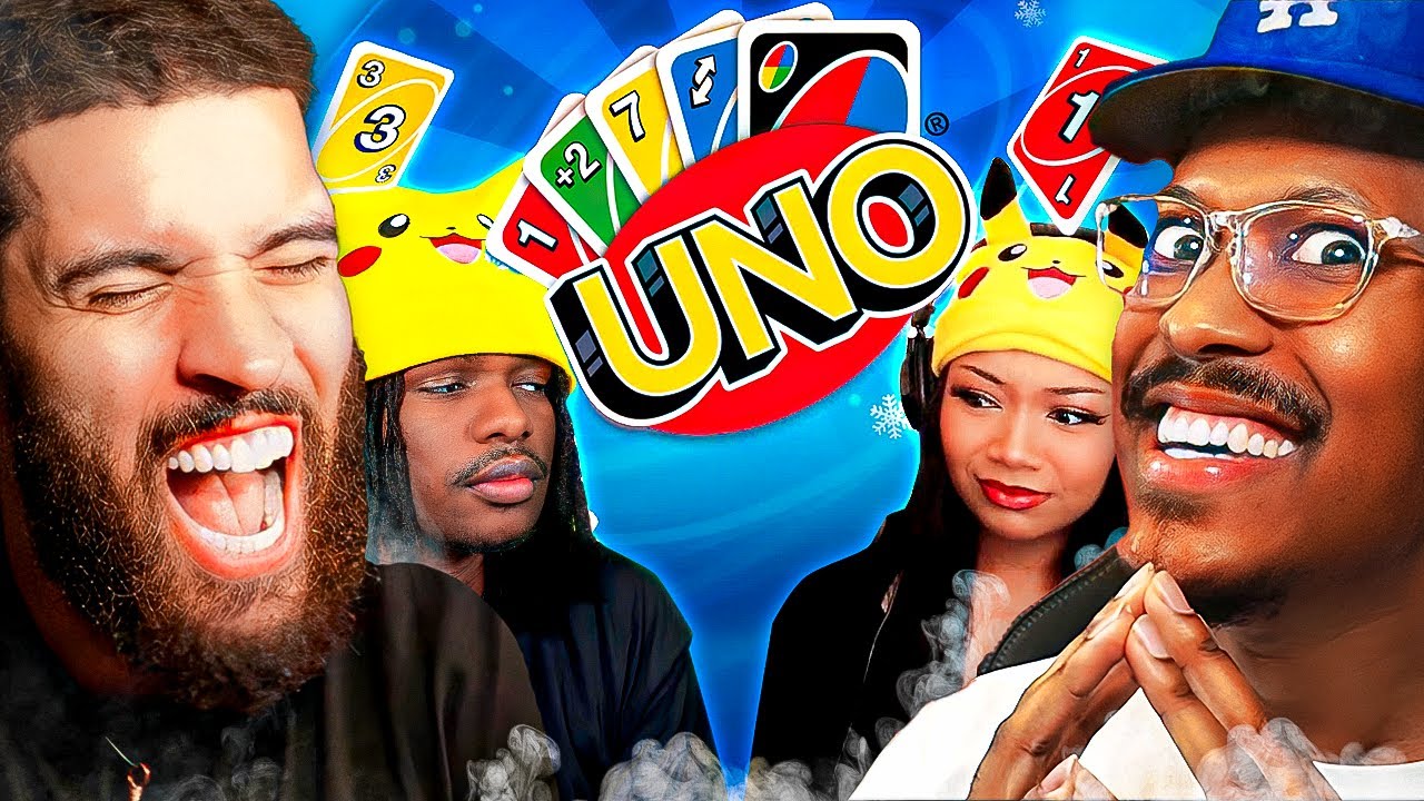 Мои друзья НЕНАВИДЯТ меня после этой напряжённой ИГРЫ | UNO с Berleezy, RicoTheGiant, Mari