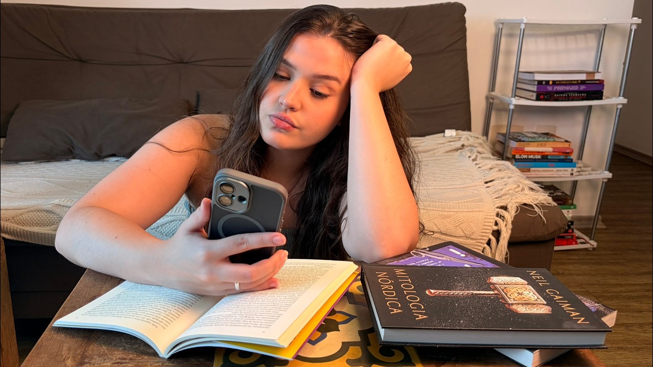 Passe uma semana lendo comigo (tentando voltar a ser leitora)