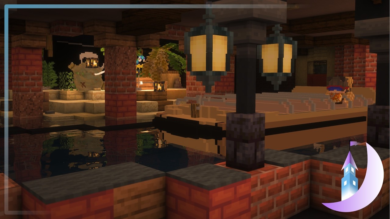 [4K REVAMPED] Pirates of the Caribbean ~ Minecraft Ride POV