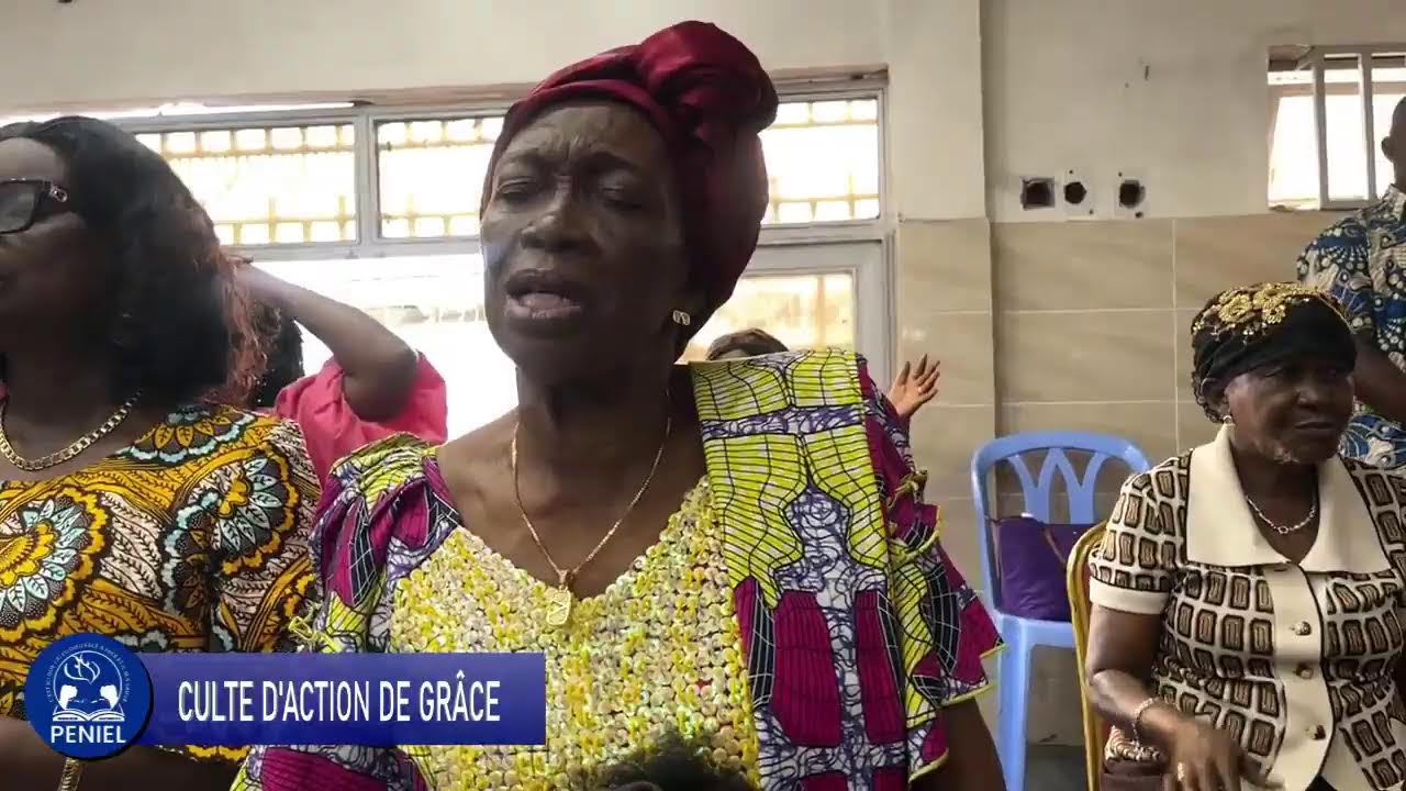 BIENVENUE A NOTRE PROGRAMME DE CULTE D'ACTION DE GRÂCE