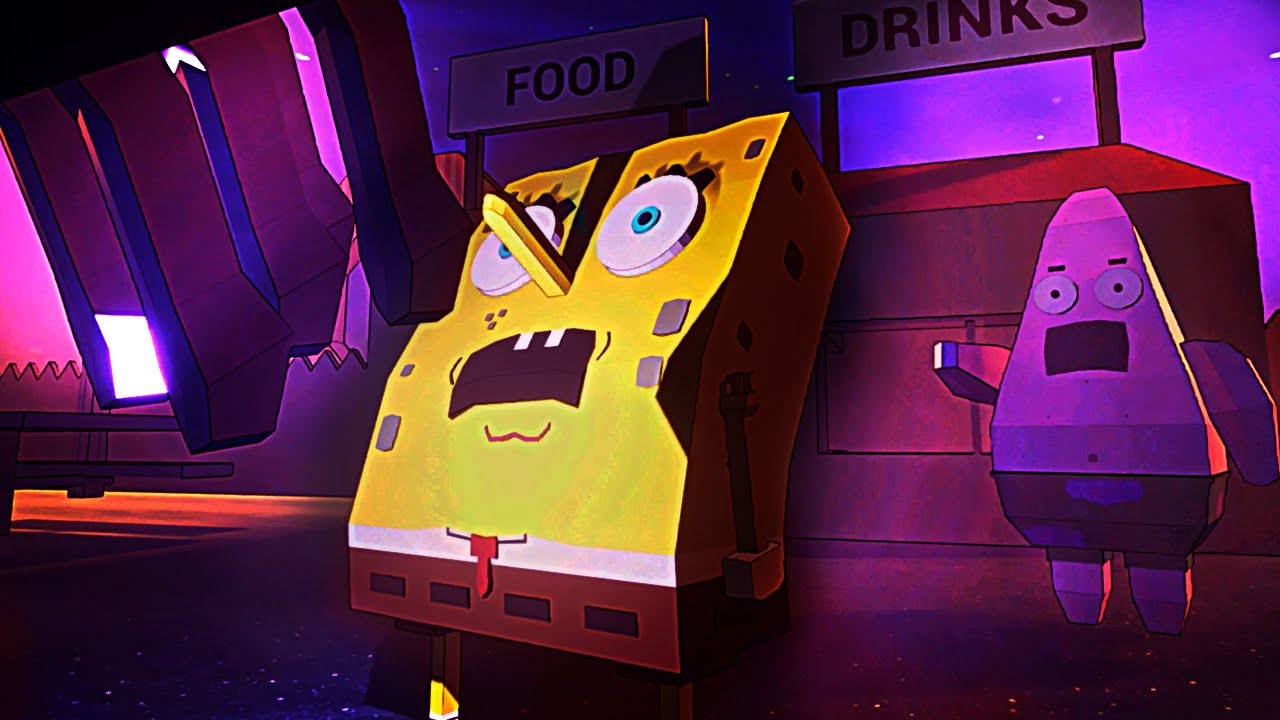 EL MUNDO TERRORIFICO DE BOB ESPONJA | AROUND THE CLOCK AT BIKINI BOTTOM Gameplay Español