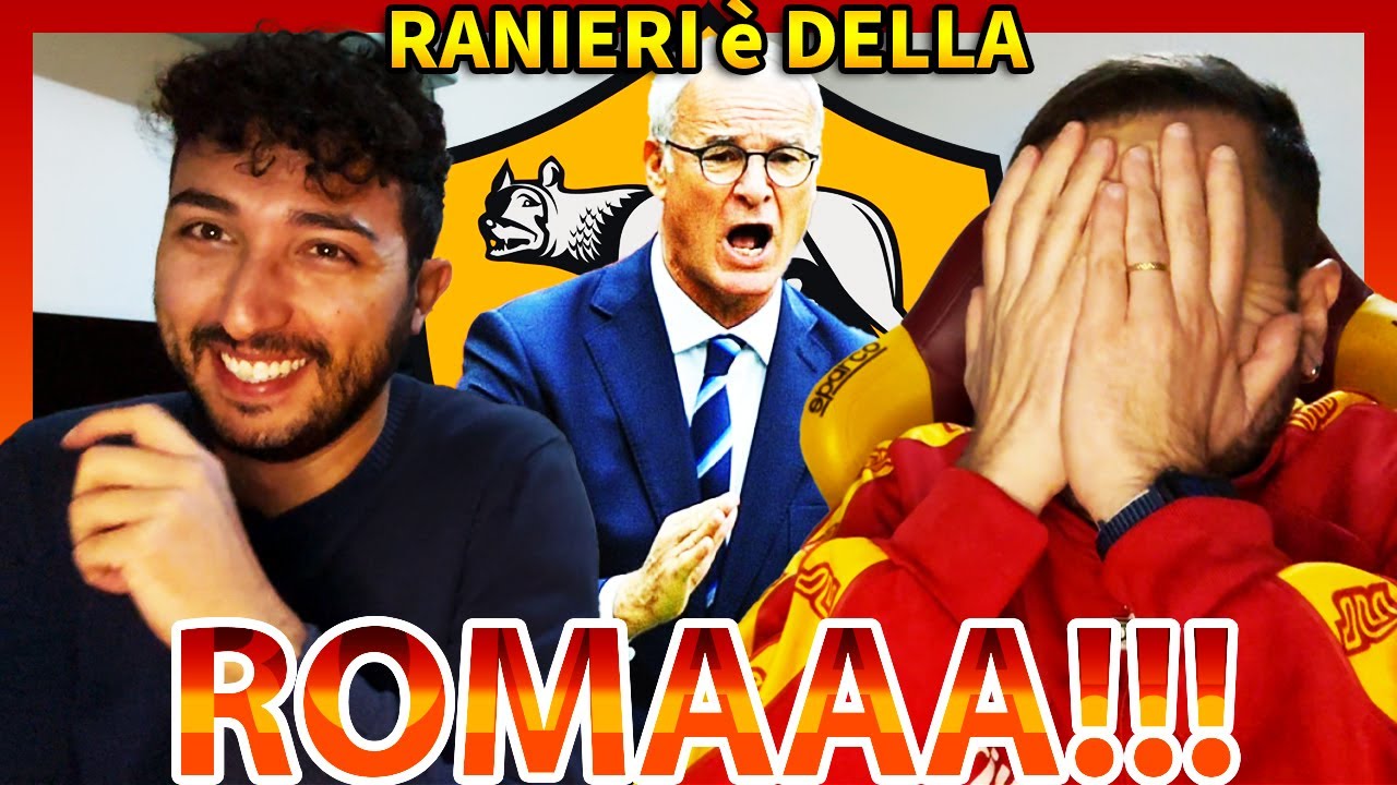 [FABIO P0RN0GRAFIC0] RANIERI è della ROMAAA‼️ La sua REAZIONE e PARERE 👀