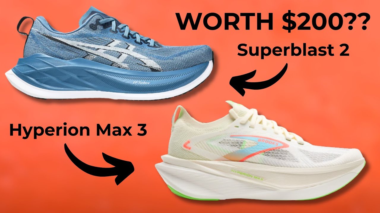 ASICS Superblast 2 vs. BROOKS Hyperion Max 3 | Which is the BETTER $200 Shoe?