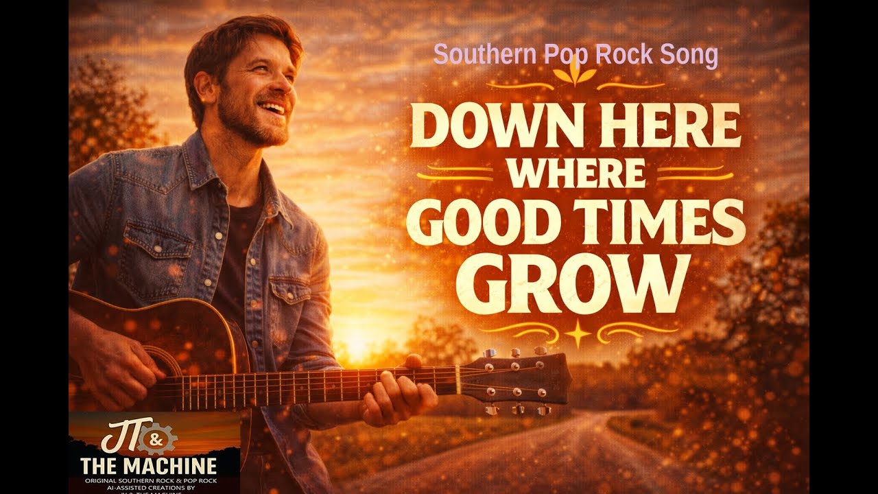 Down Here Where Good Times Grow   POP SOUTHERN ROCK SONG  M