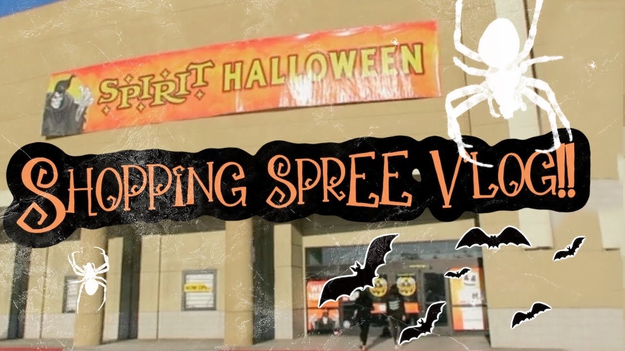 SPIRIT HALLOWEEN HAUL VLOG! | IAmNikkieG
