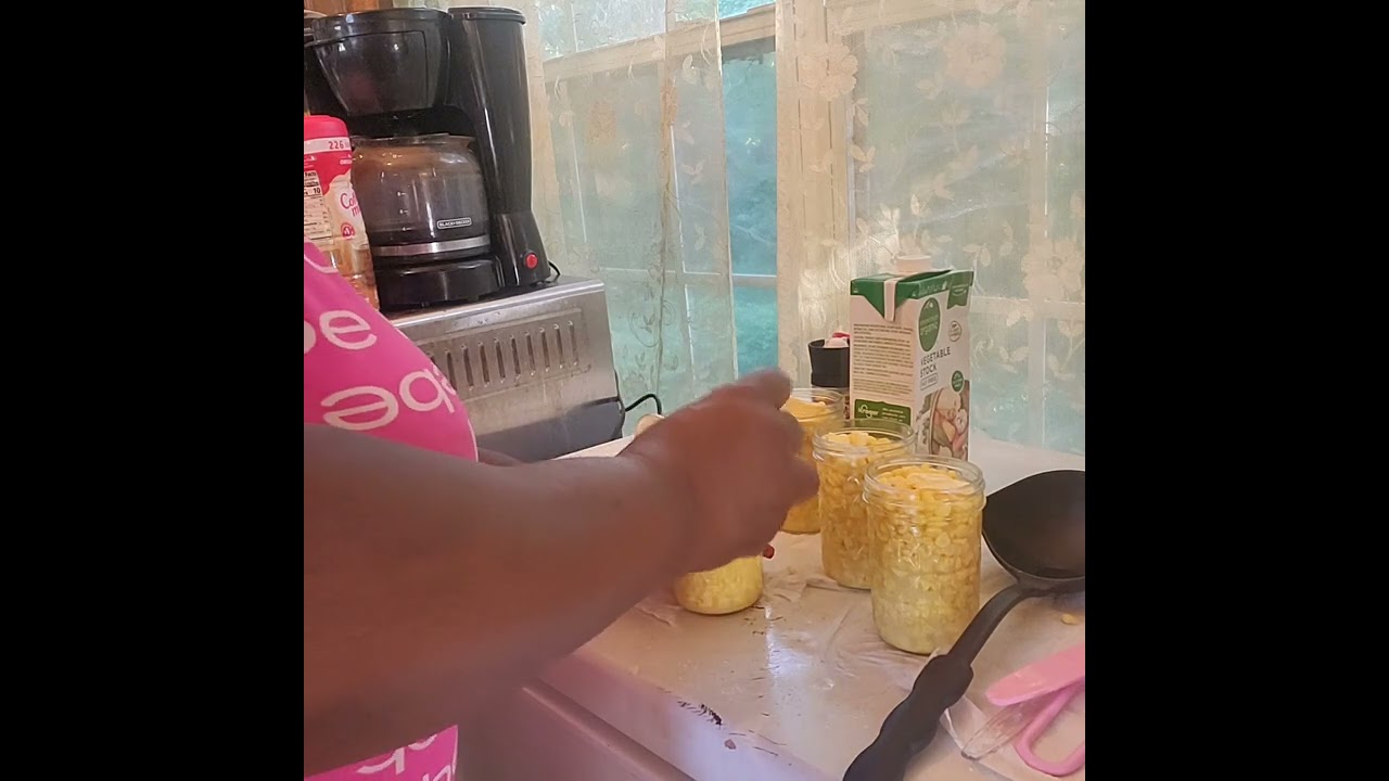 How not to can raw corn cut off the cobb 