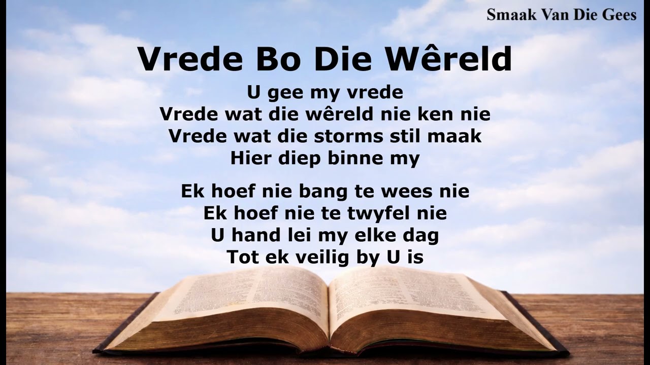 043 Vrede Bo Die Wereld