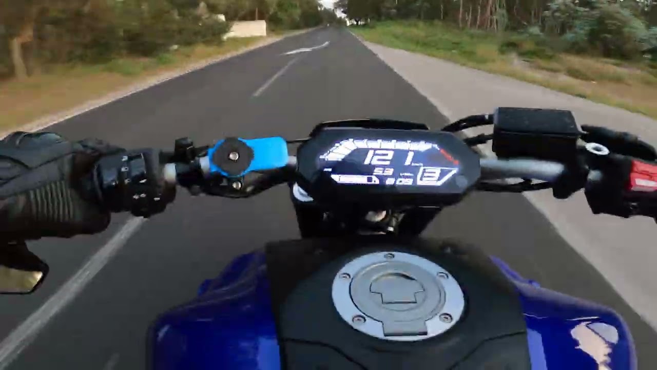 Yamaha MT-07 (Akrapovic Sound) Ride after work 😎