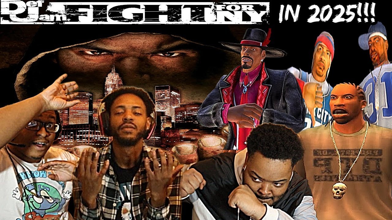 GHETTO STREETFIGHTER!!! |  Kickback TV Plays Def Jam: Fight for NY in 2025!!!