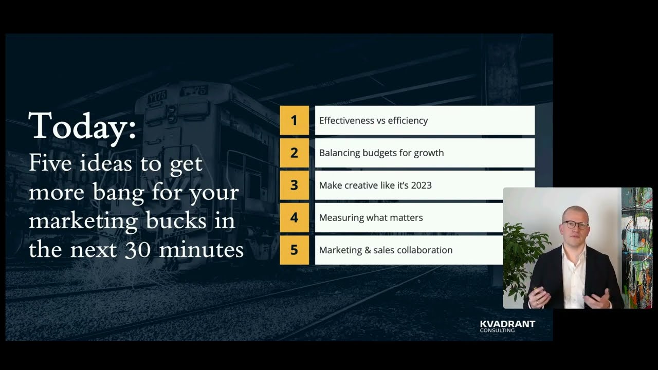 5 ideas to get more bang for your B2B marketing bucks in 2023 - Brian Andersen