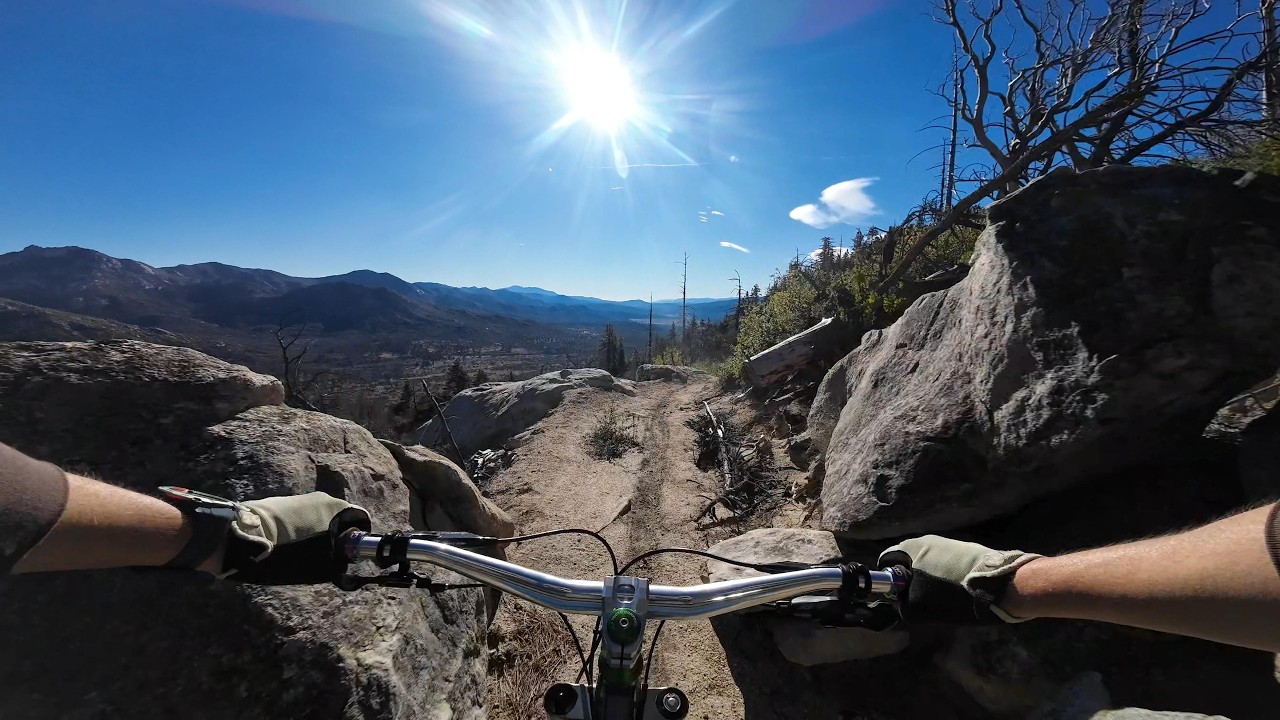 Mountain Biking in the San Jacinto Mountains - Middle Southridge Trail