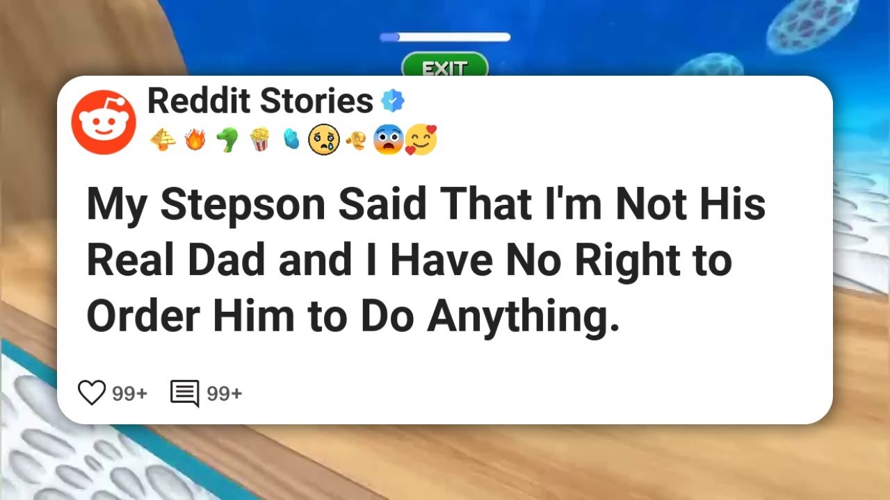 My Stepson Said That I’m Not His Real Dad and I Have No Right to Order Him to Do Anything. #reddit