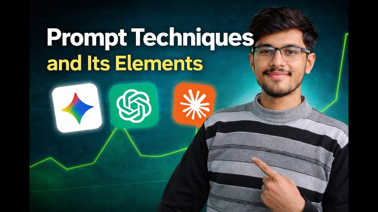 Prompt Techniques and Its Elements | Prompt Engineering for Beginners | LLMs Explained
