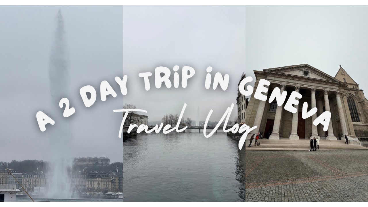 Exploring Geneva | Historic Streets, Cathedrals & Winter Charm (4K)