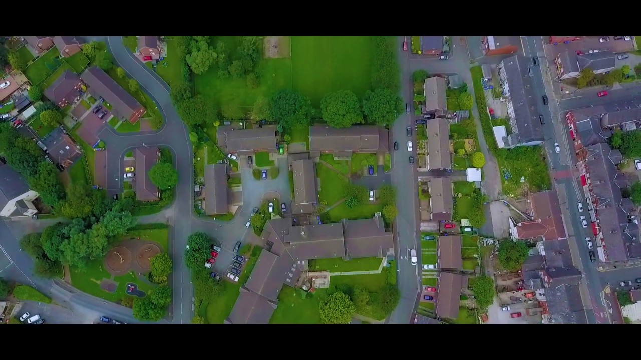 Castleton Rochdale DJI Mavic Drone Flight 2017