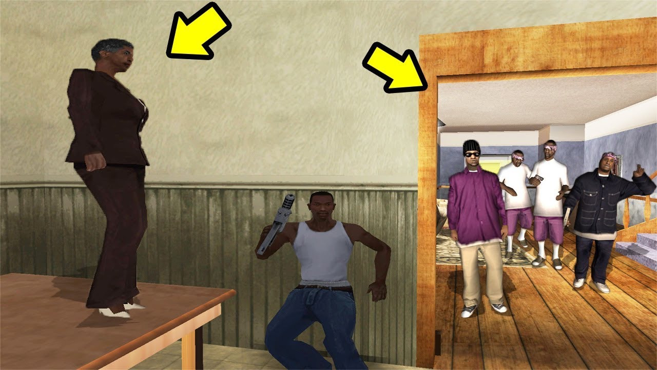 شاهد كيف استطعت انقاذ ام سيجي و تغيير قصة اللعبة | gta san andreas