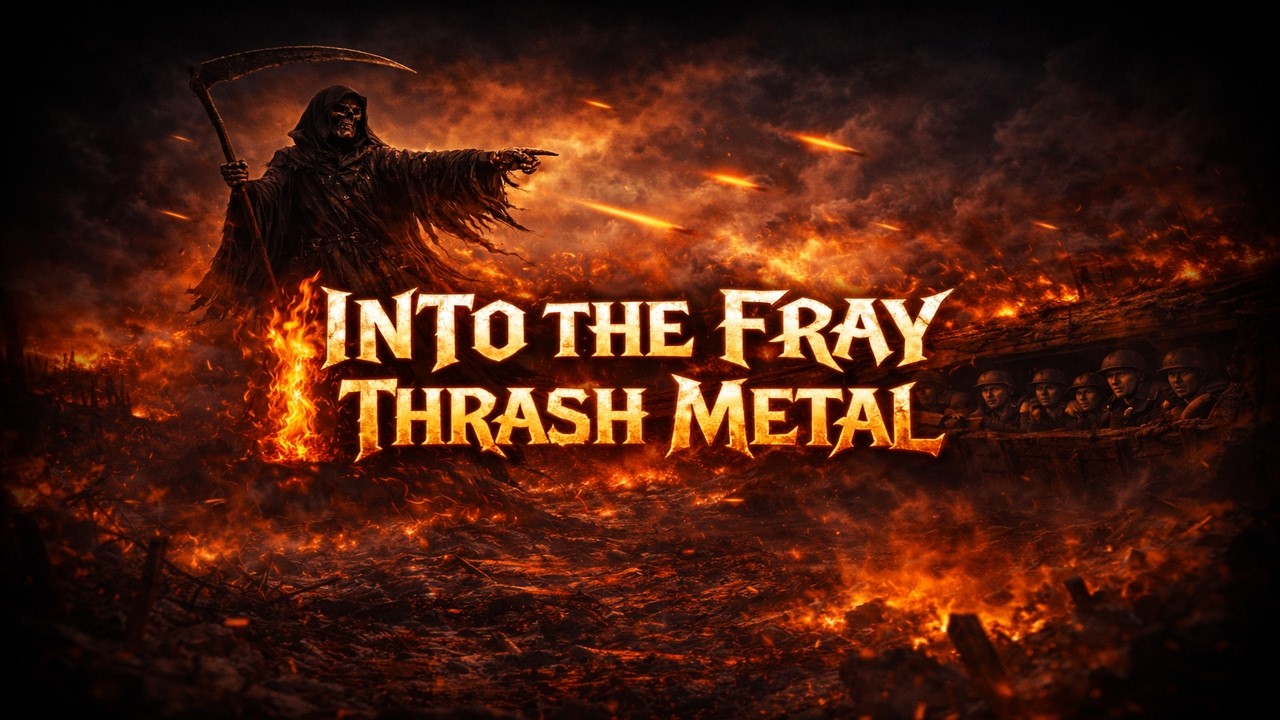 Into the Fray | Thrash Metal/Hard Rock Inspired Song | Essence of 1980's Metallica