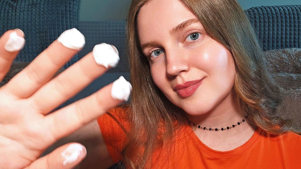 ASMR Massage Your Back with Cream. Personal Attention. 1 Hour