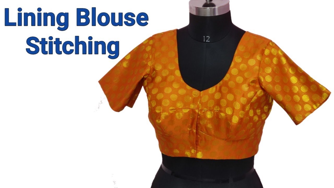 Easy blouse stitching|Tailoring classes for beginners|how to stitch blouse |Tharani sewing