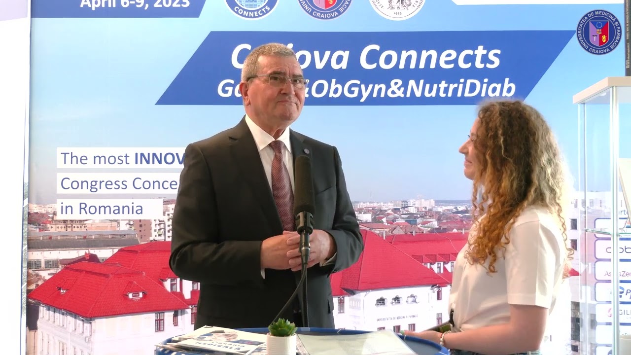Prof.univ. em. dr.  Tudorel Ciurea, presedinte Academia de Stiinte Medicale, filiala Craiova