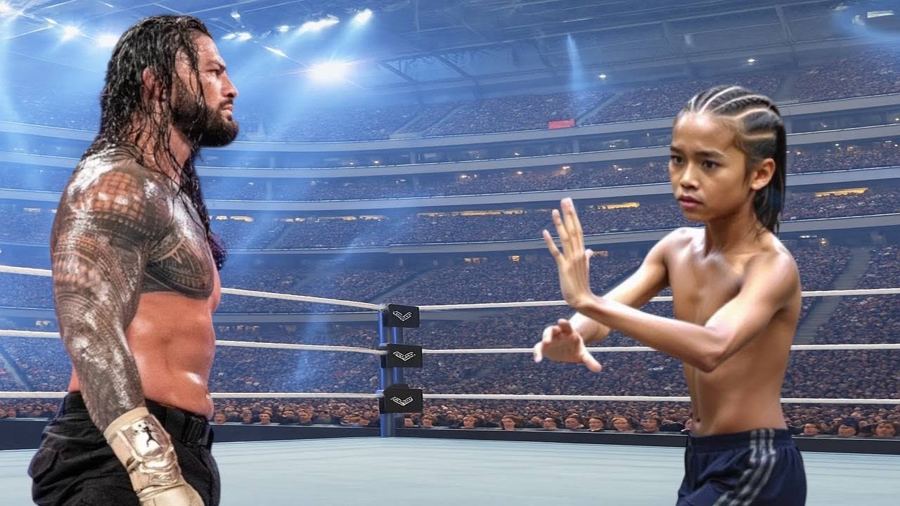 Roman reigns vs. Karate kid : full match - WWE 2K24 | 28 December 2025