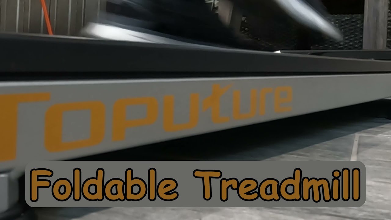Складная беговая дорожка TOPUTURE 2 в 1 с рулём, скорость 0,6–7,5 миль/ч, модель TP2, распаковка,...