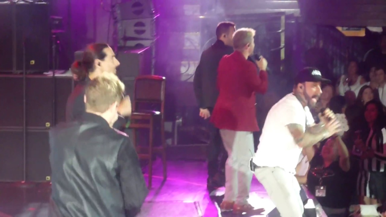 Backstreet Boys Cruise 2018- Storytellers Concert: Hey Mr DJ