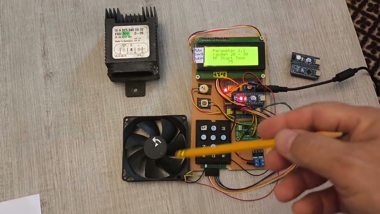Fan PWM Control using Arduino. #PWM