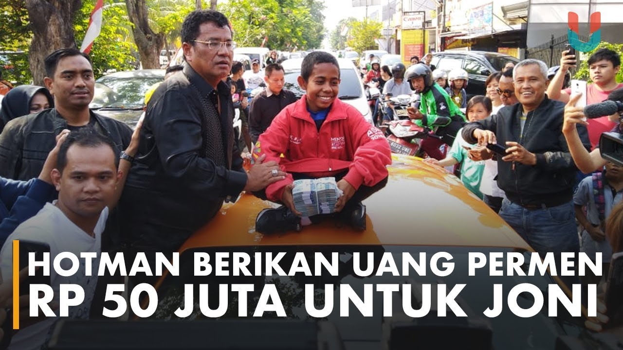 Hotman Paris Memberikan 'Uang Permen' Rp 50 Juta Untuk Joni